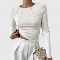 ROZMINDA | Wygodny top z długimi rękawami