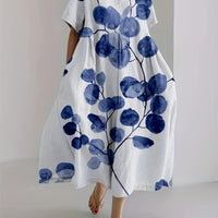 LISY | Niebieska Sukienka Harmonia