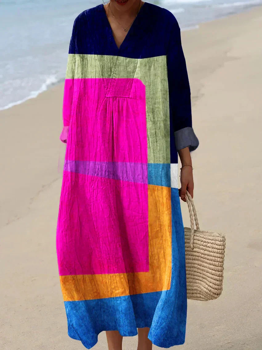 SOFIE | Sukienka inspirowana sztuką – naturalne piękno, które przyciąga uwagę