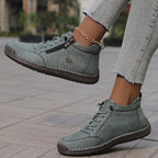 KRYSTYNA | Eleganckie Ortopedyczne Półbuty ze Skóry Naturalnej