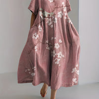 LENNA | Sukienka Różany Kwiat