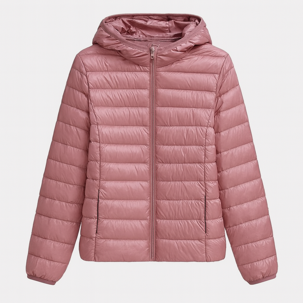 ILONA | Pikowany Płaszcz Wodoodporny