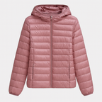 ILONA | Pikowany Płaszcz Wodoodporny