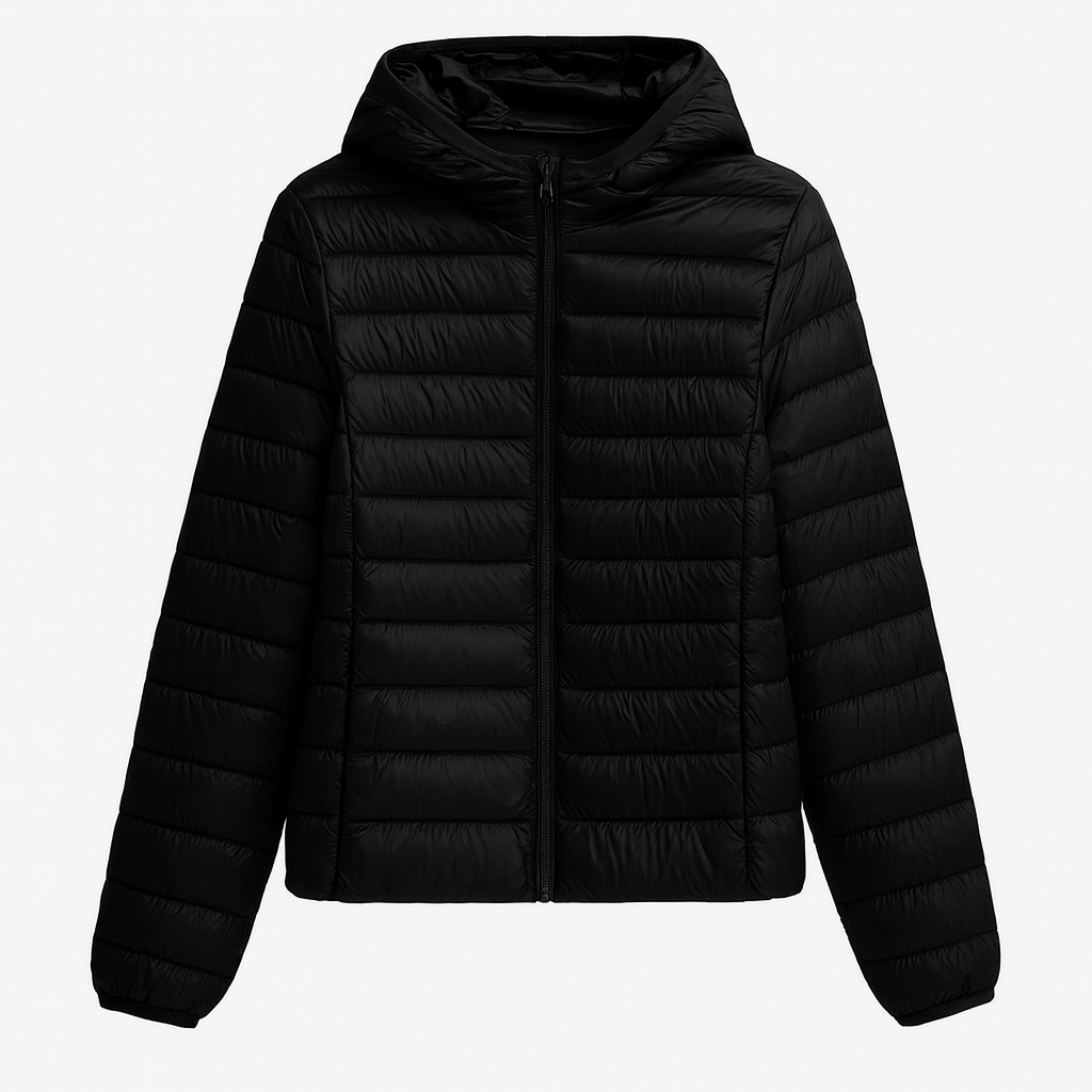 ILONA | Pikowany Płaszcz Wodoodporny