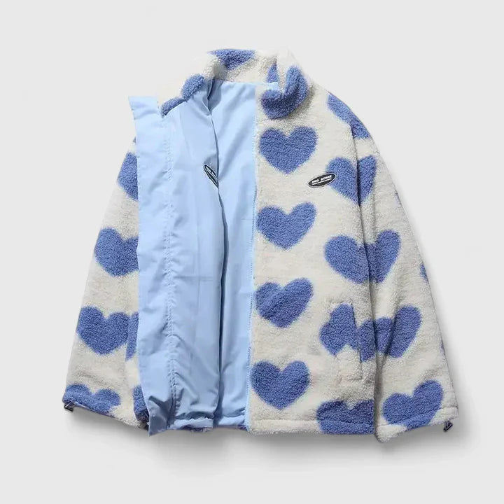 VEA | Dwustronna Kurtka z Mieszkanki Wełny