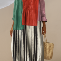 SOFIE | Artystyczna Maxi-sukienka – Pokaż się z bezwysiłkowym stylem