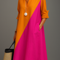 HELENE | Elegancka Midi-sukienka dla Beztroskiej Wyrafinowania